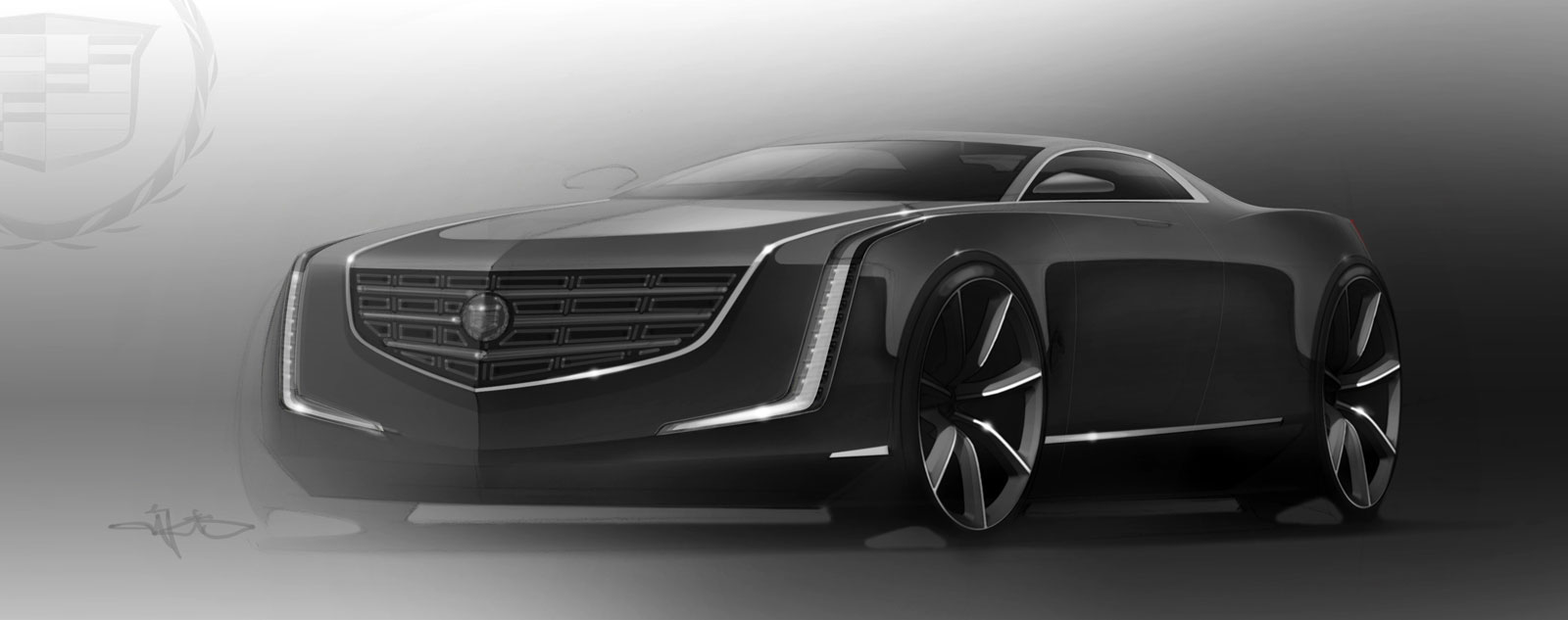 Cadillac Elmiraj, 2013 - Design Sketch
