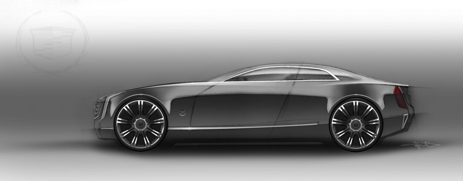 Cadillac Elmiraj, 2013 - Design Sketch