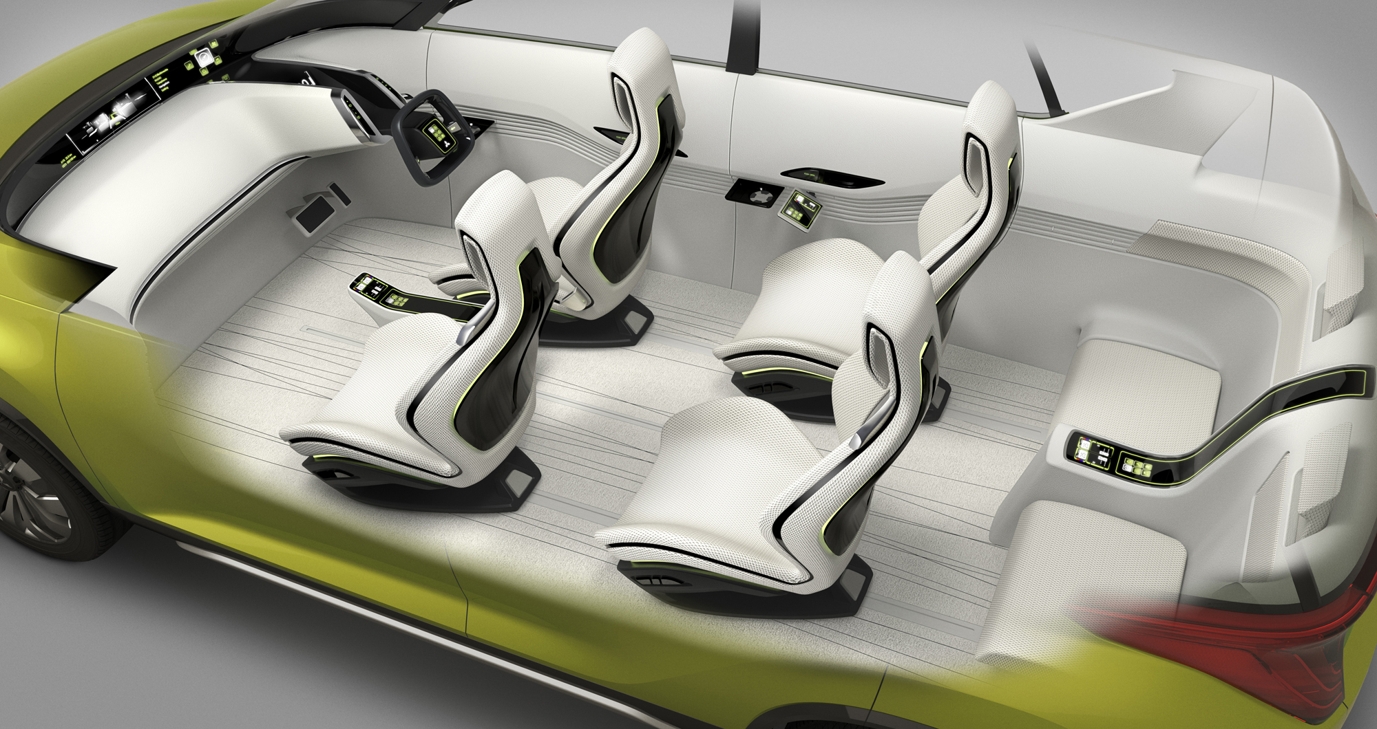 Mitsubishi Concept AR, 2013 - Interior