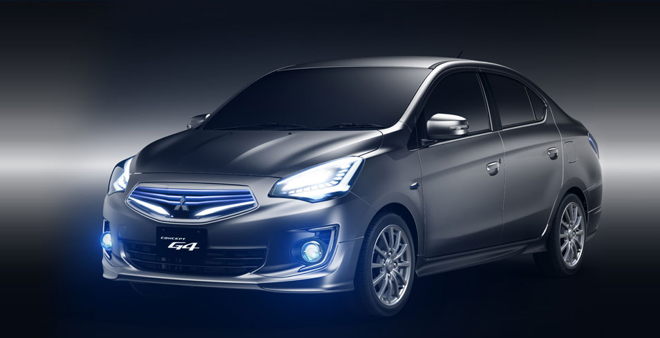 Mitsubishi Concept G4 Compact Sedan, 2013