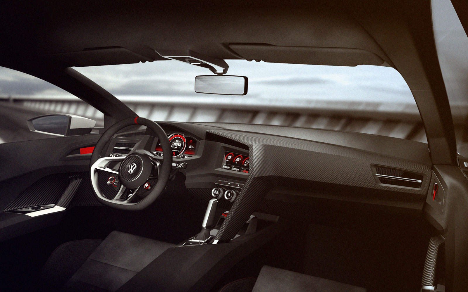 Volkswagen Design Vision GTI, 2013 - Interior