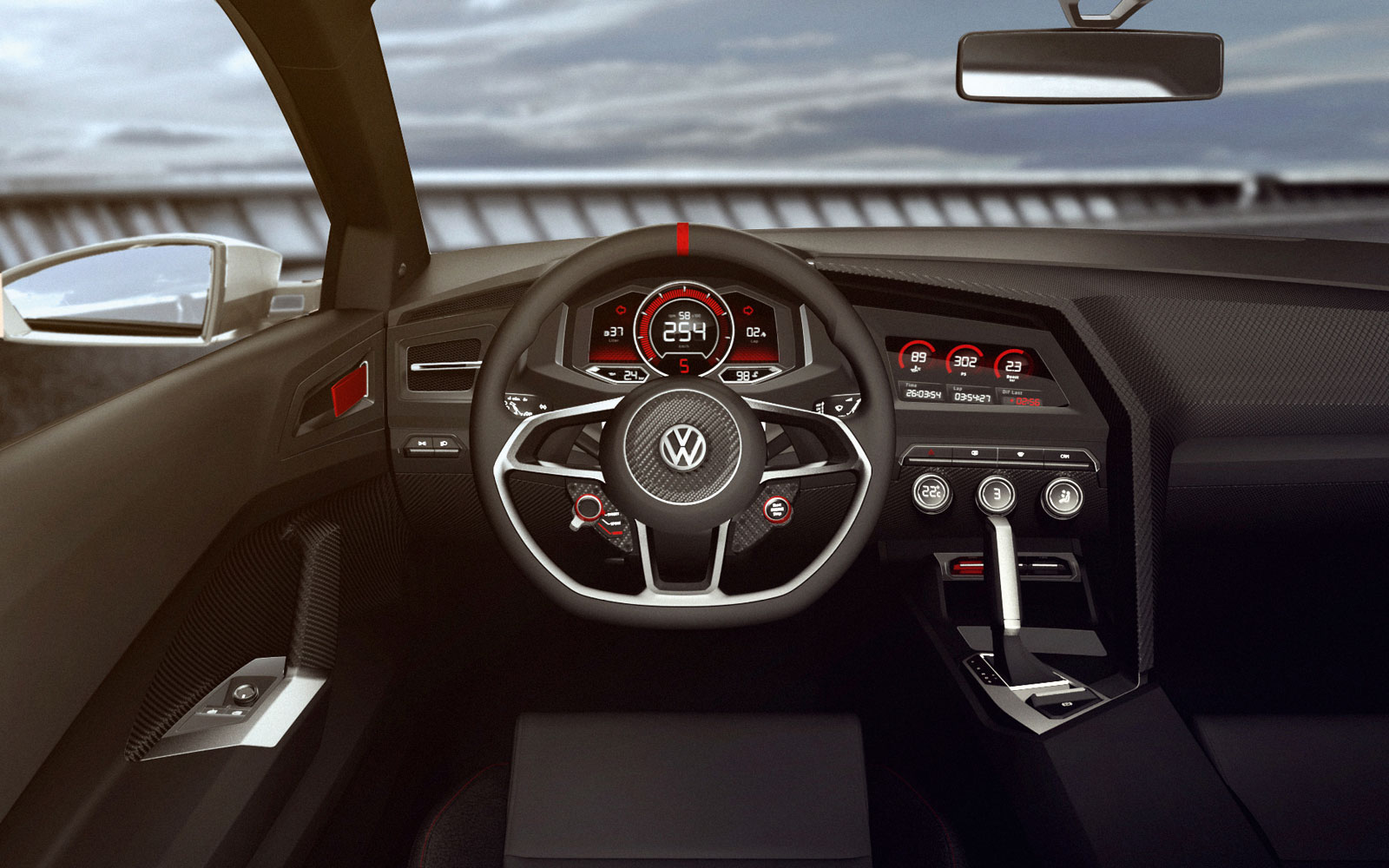 Volkswagen Design Vision GTI, 2013 - Interior