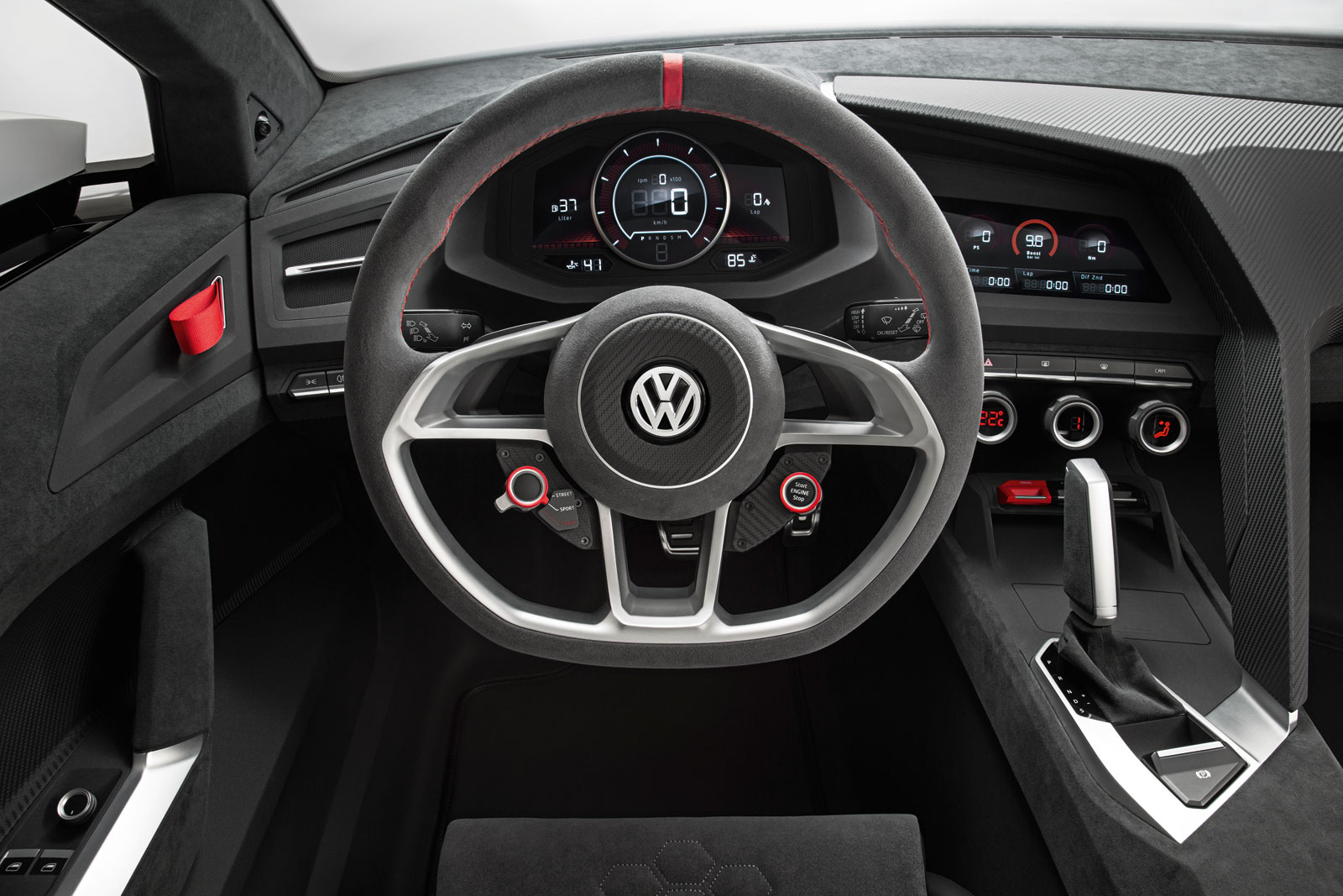 Volkswagen Design Vision GTI, 2013 - Interior