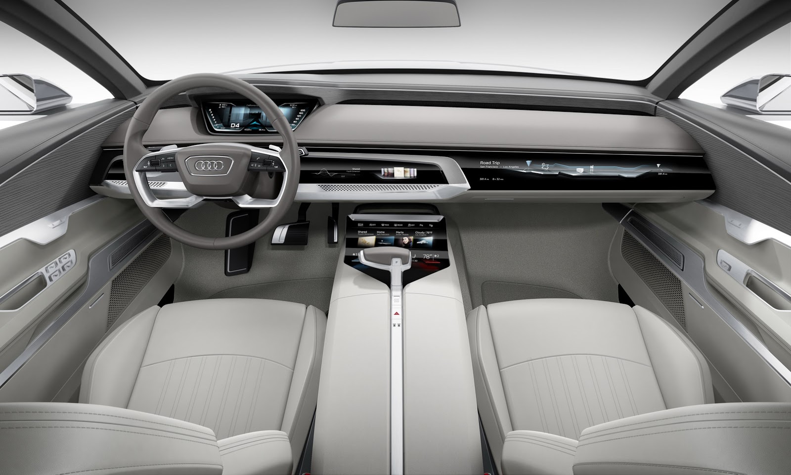 Audi Prologue Concept, 2014 - Interior