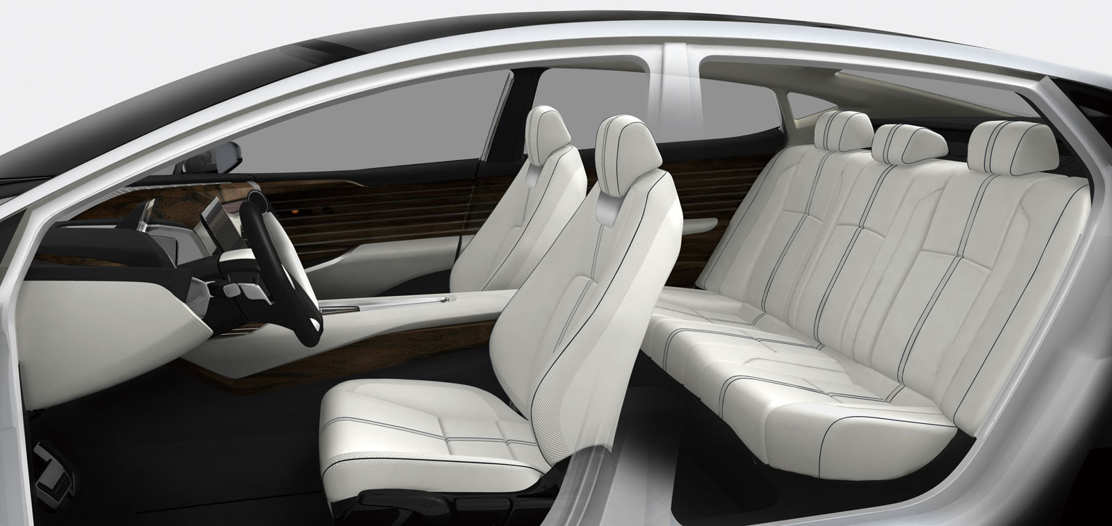 Honda FCV Concept, 2014 - Interior