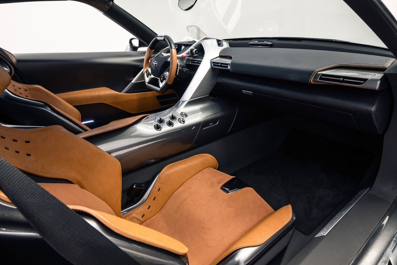 Toyota FT-1 Graphite Concept, 2014 - Interior