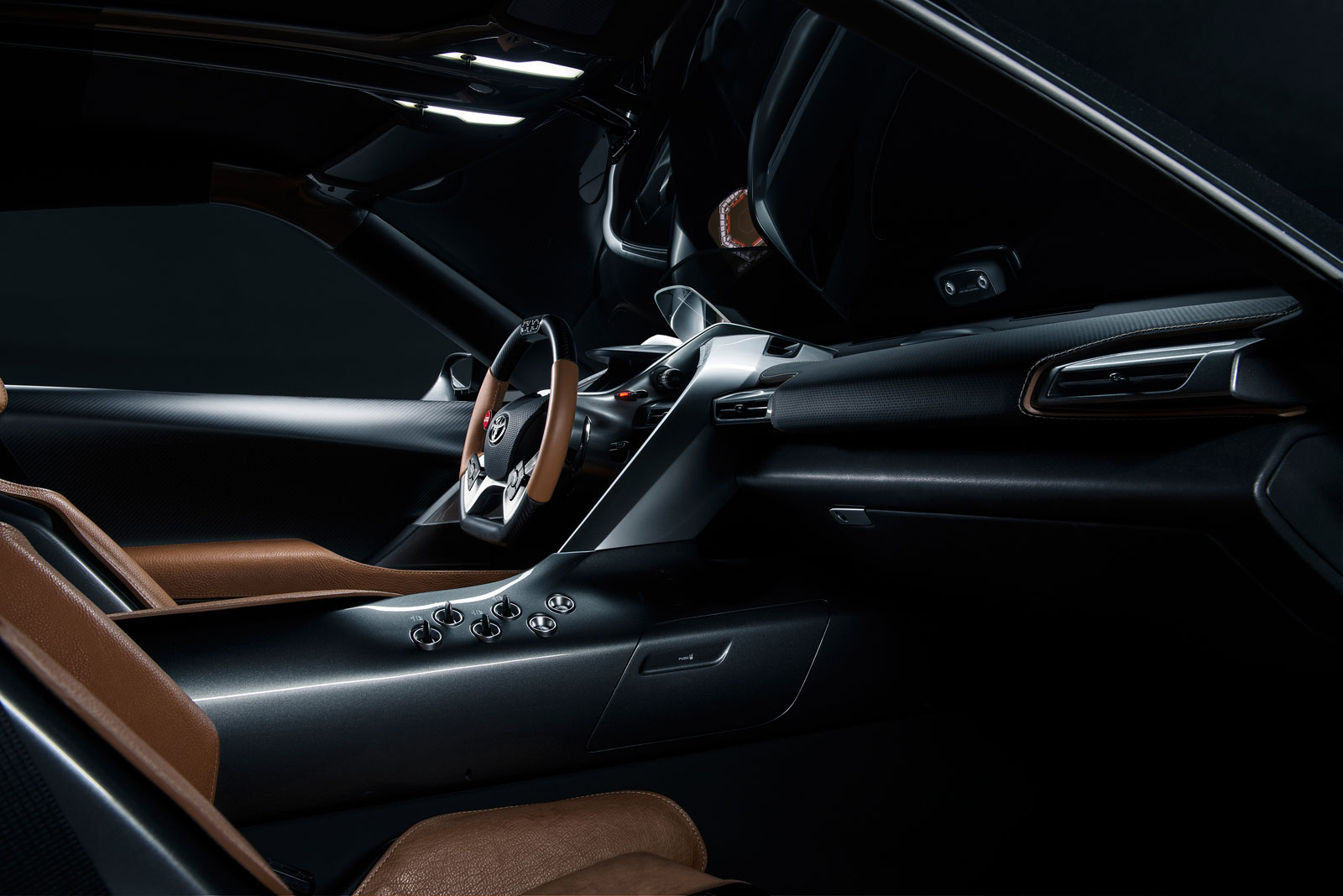 Toyota FT-1 Graphite Concept, 2014 - Interior