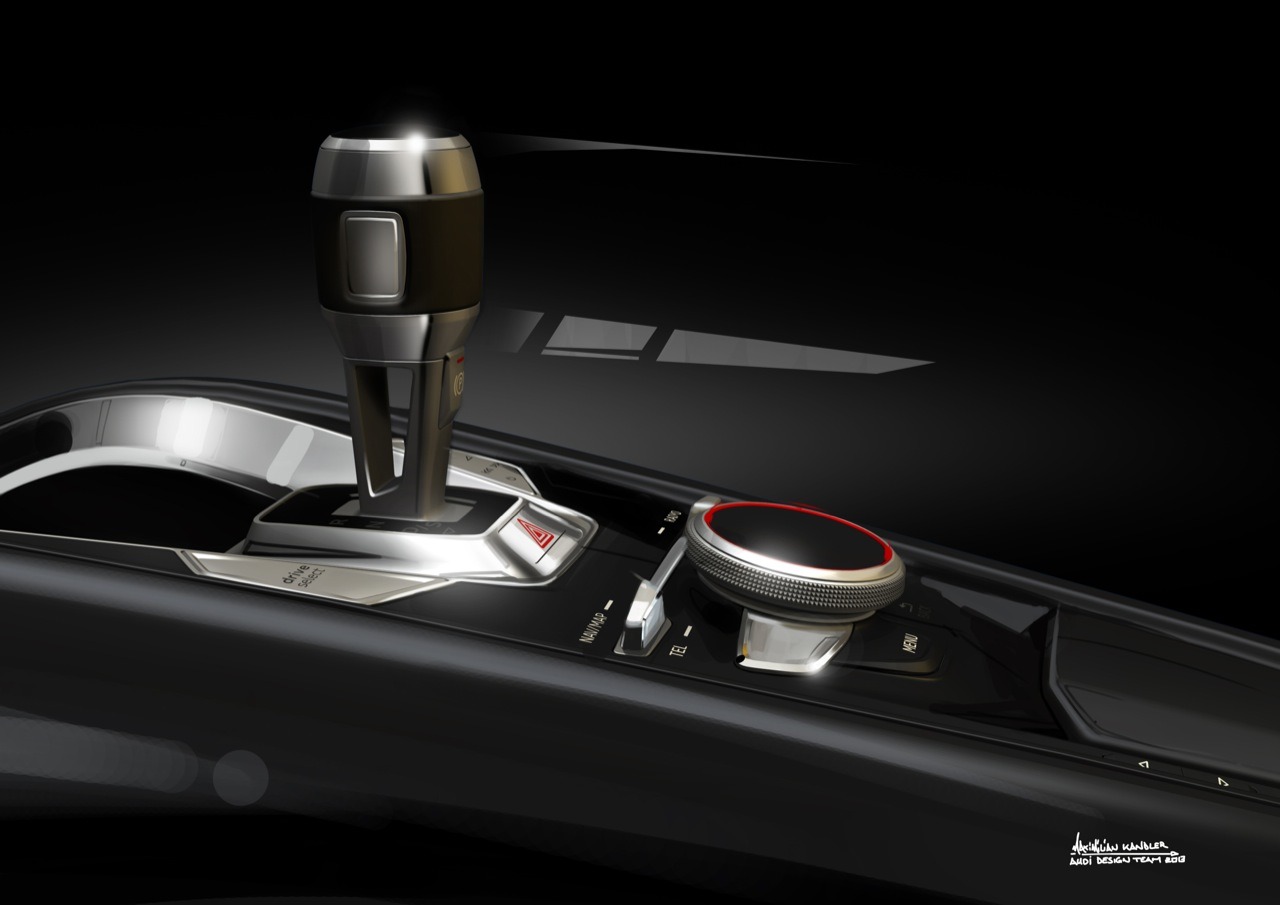 Audi Allroad Shooting Brake, 2014 - Interior Design Sketch