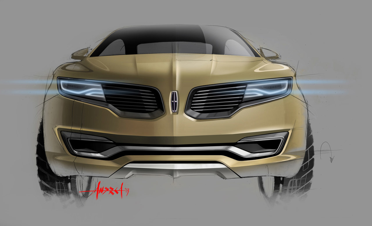 Lincoln MKX, 2014 - Design Sketch