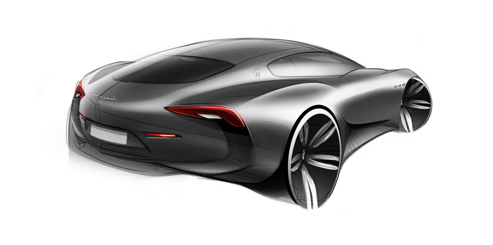 Maserati Alfieri, 2014 - Design Sketch