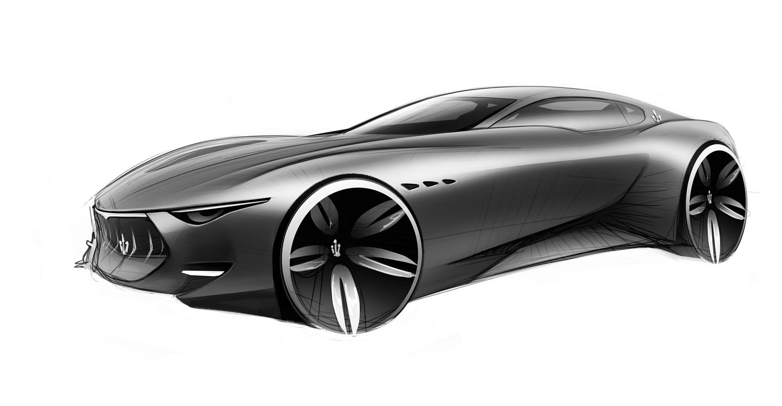 Maserati Alfieri, 2014 - Design Sketch