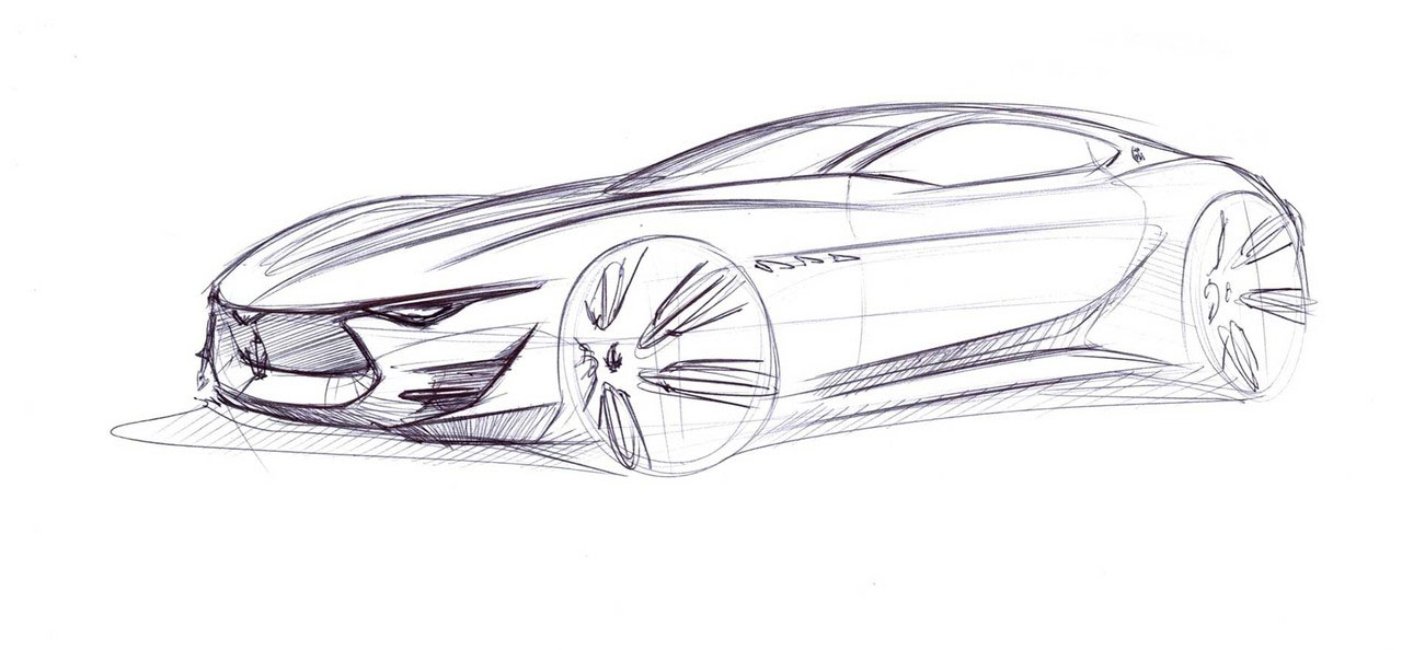 Maserati Alfieri, 2014 - Design Sketch