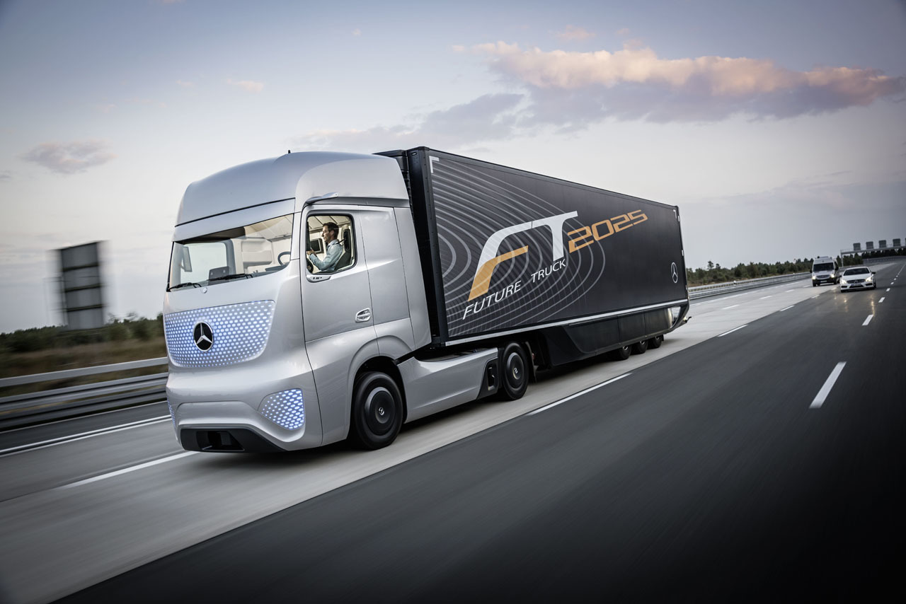 Mercedes-Benz Future Truck 2025, 2014
