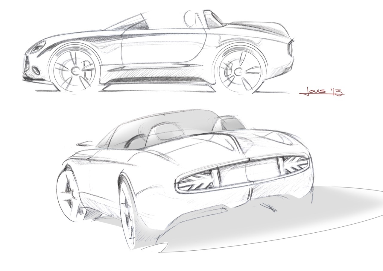 Mini Superleggera Vision (Touring), 2014 - Design Sketches
