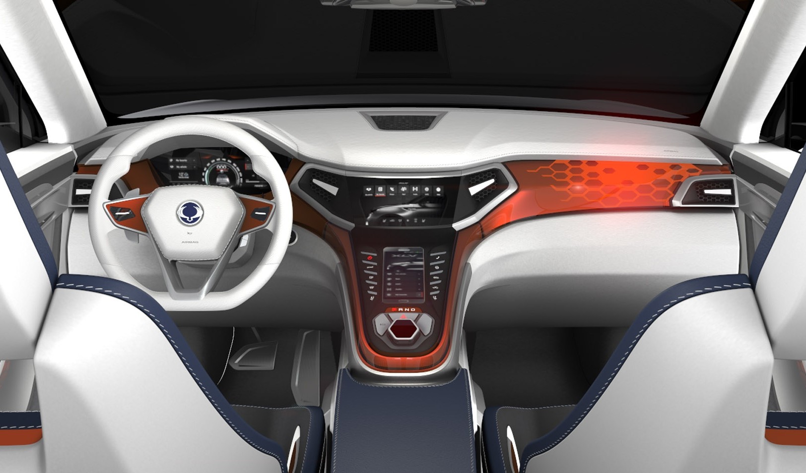 SsangYong XLV, 2014 - Interior