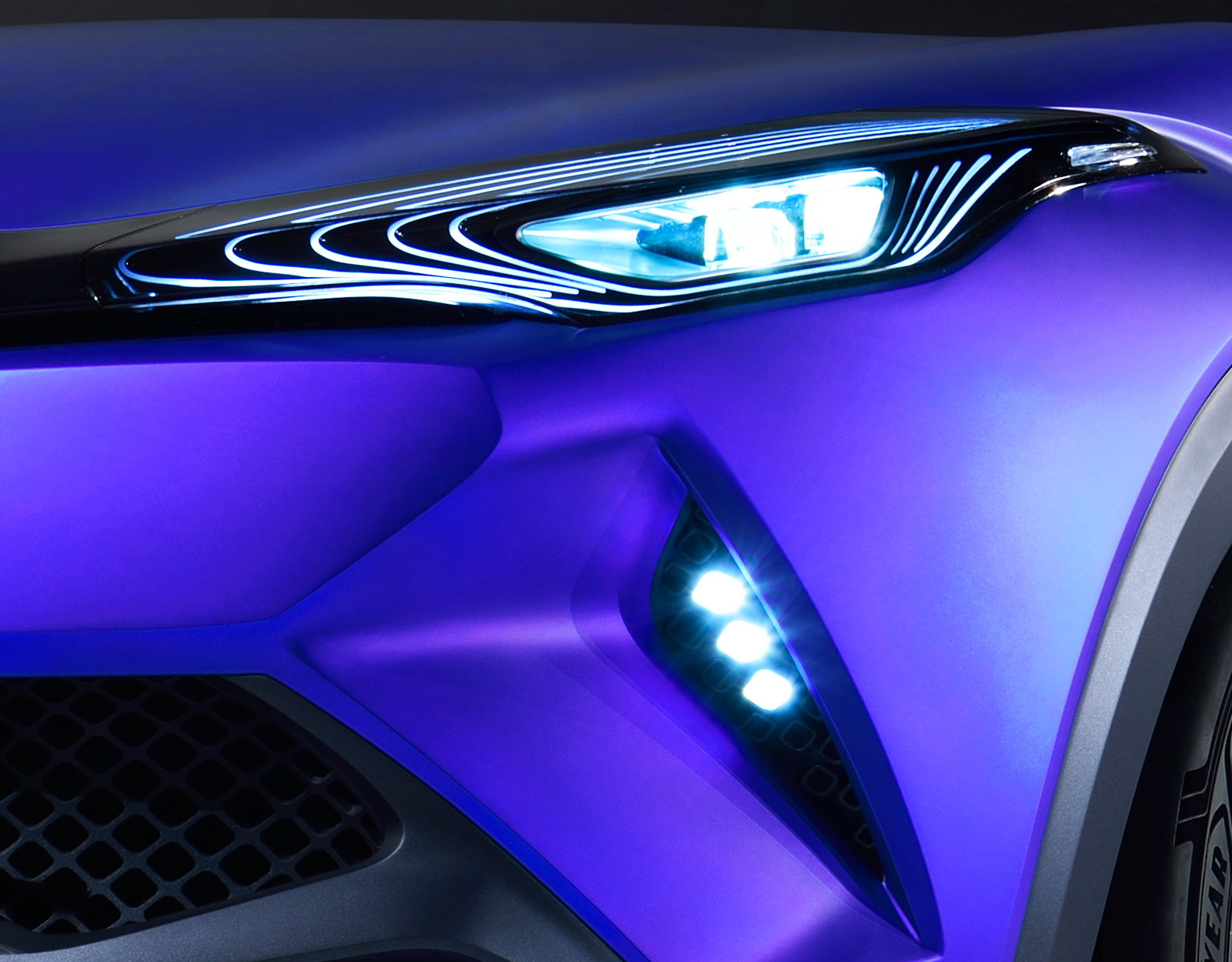 Toyota C-HR, 2014 - Headlight