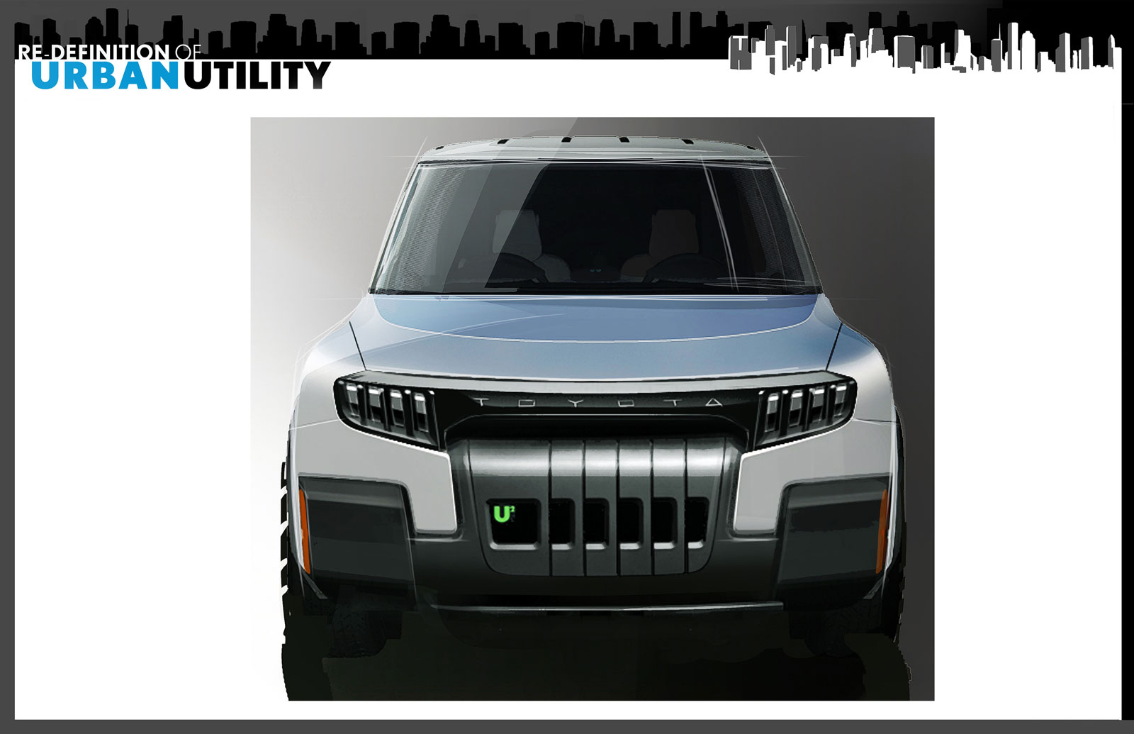 Toyota Urban Utility, 2014 - Design Panel