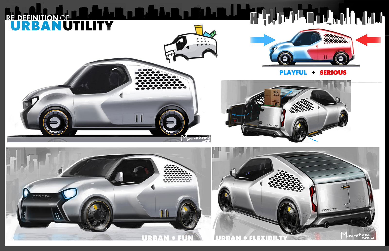 Toyota Urban Utility, 2014 - Design Panel