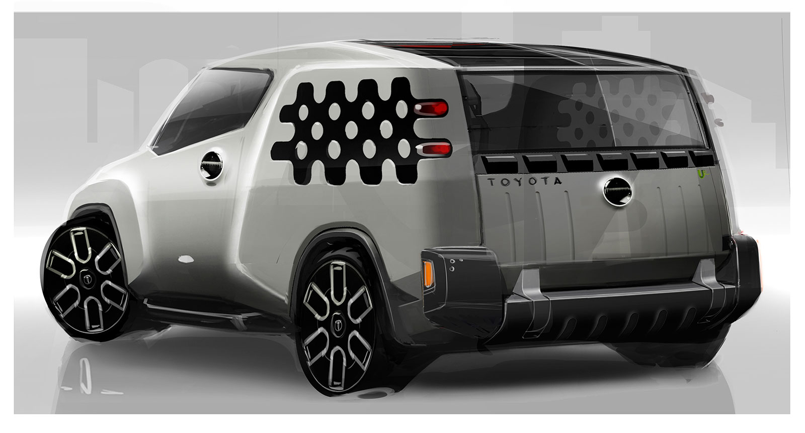 Toyota Urban Utility, 2014 - Design Sketch