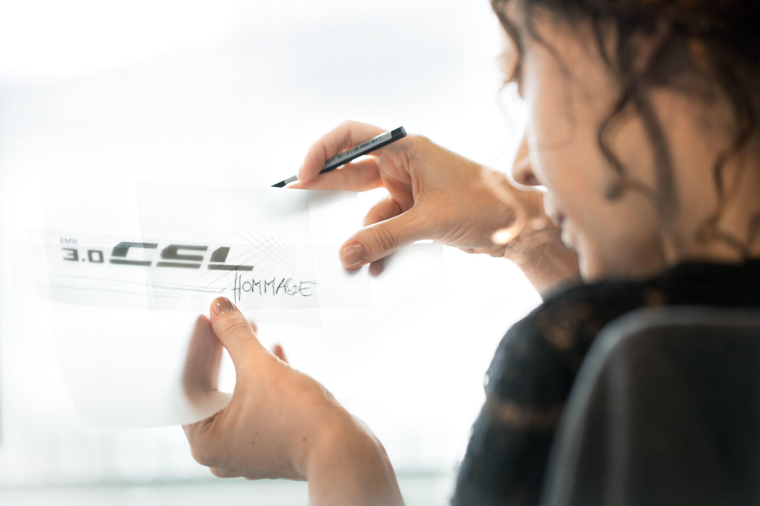 BMW 3.0 CSL Hommage, 2015 - Design Process