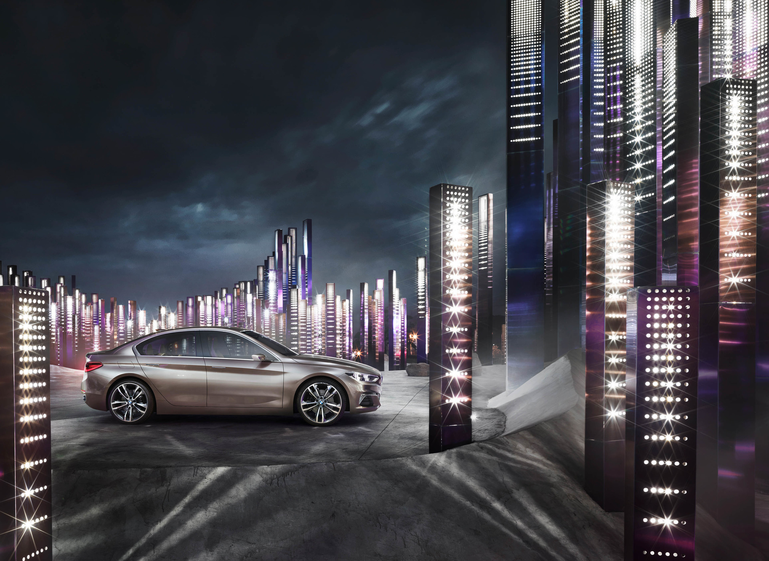 BMW Concept Compact Sedan, 2015