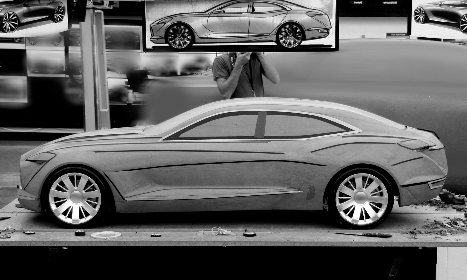Buick Avenir Concept, 2015 - Design Process - Clay Model