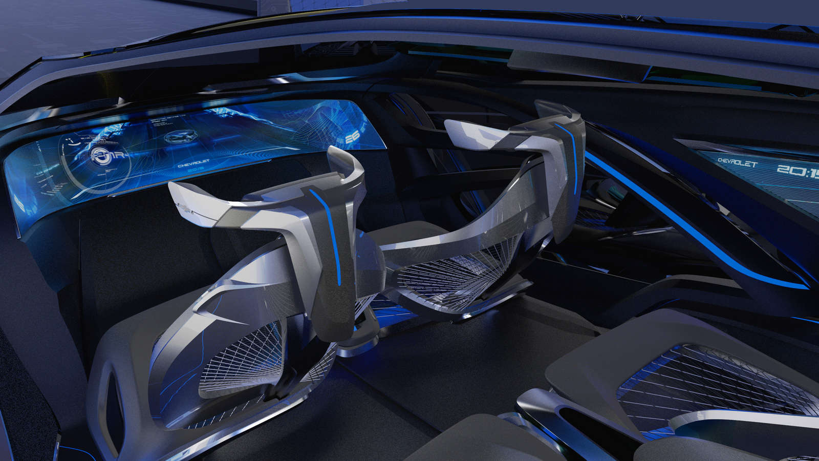 Chevrolet FNR Concept, 2015 - Interior