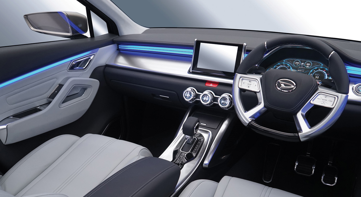 Daihatsu FT Concept, 2015 - Interior - Dashboard