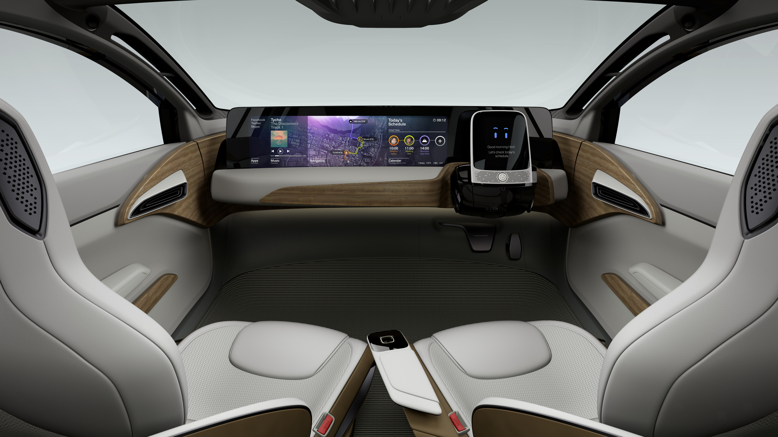 Nissan IDS Concept, 2015 - Interior