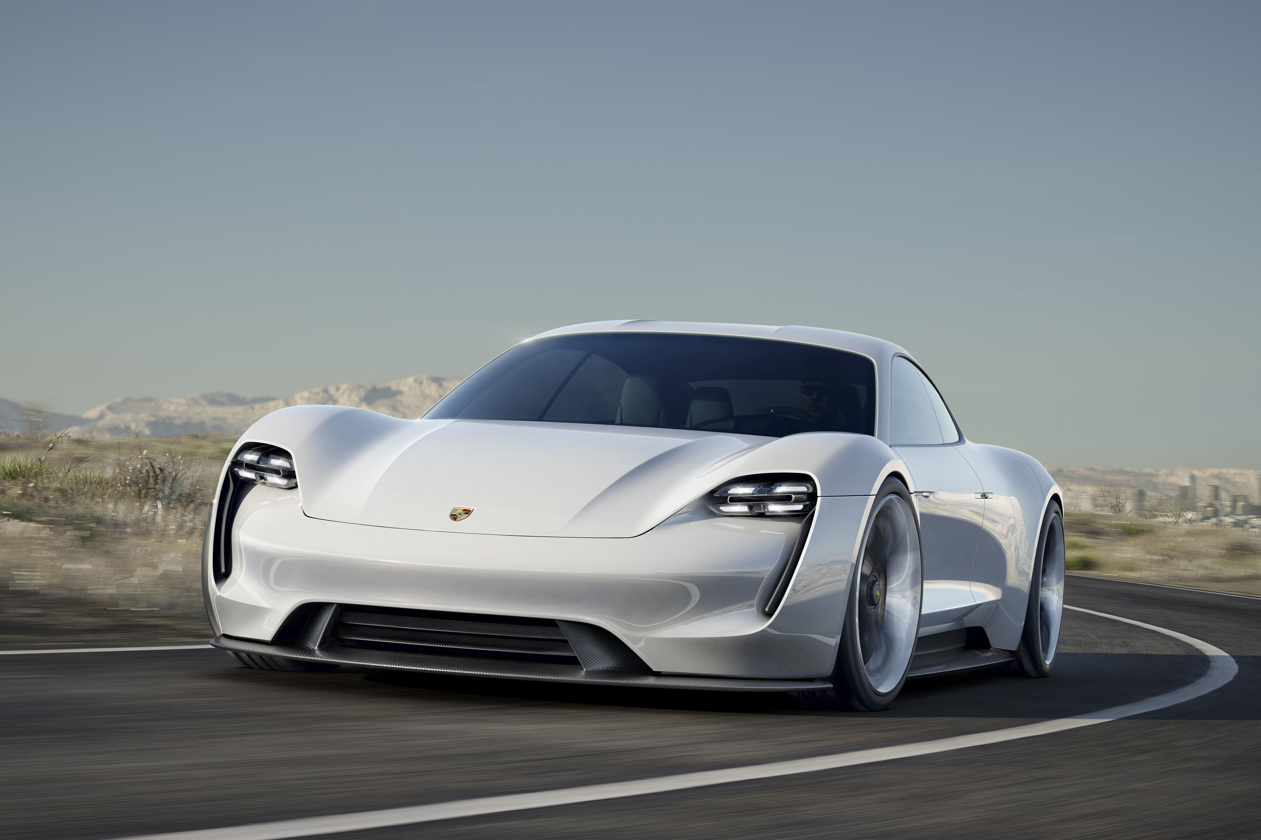 Porsche Mission E Concept, 2015