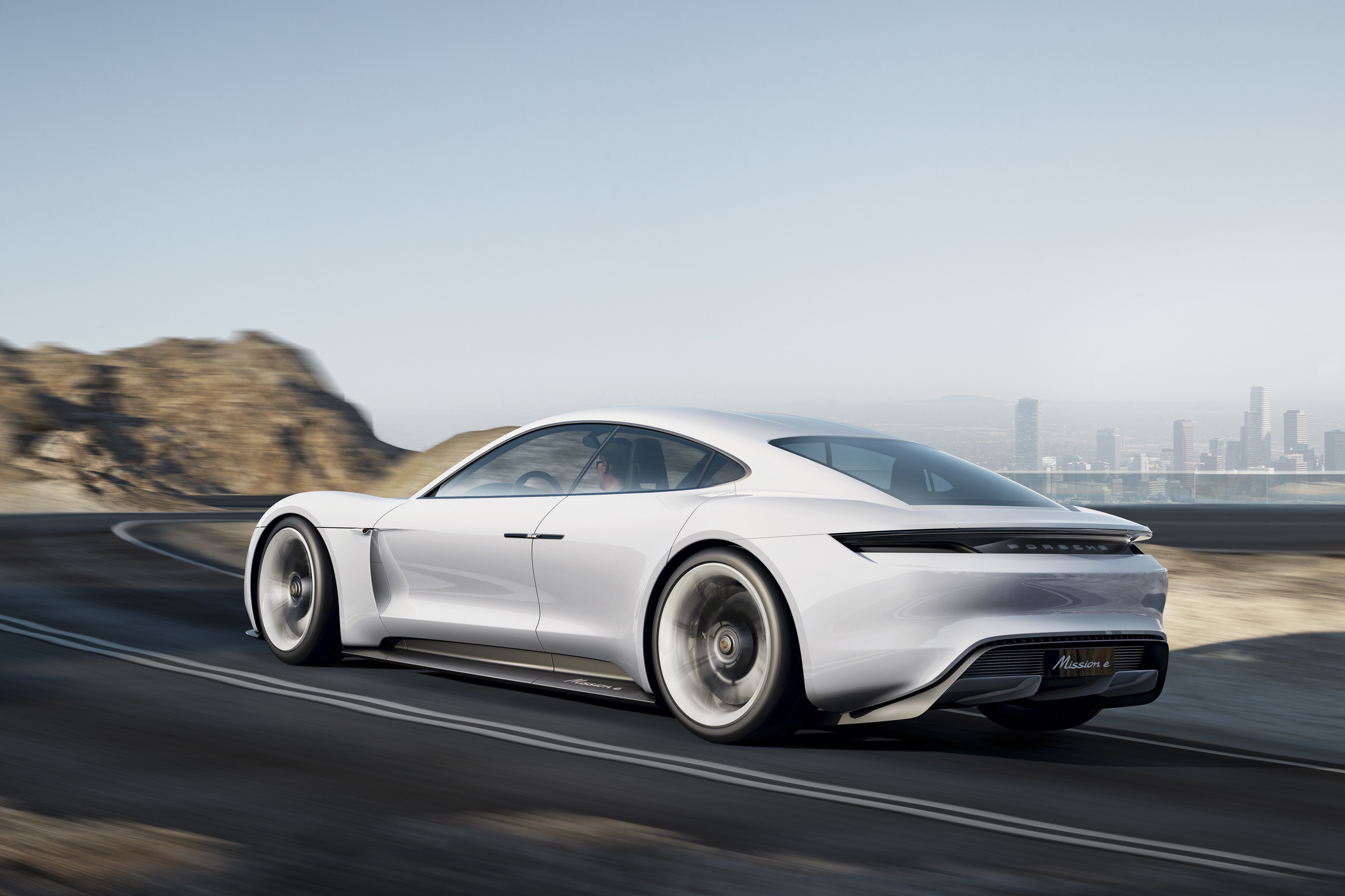 Porsche Mission E Concept, 2015