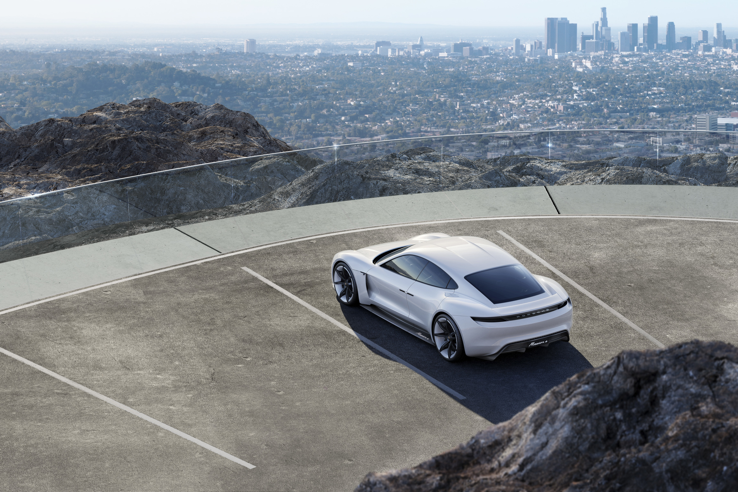 Porsche Mission E Concept, 2015