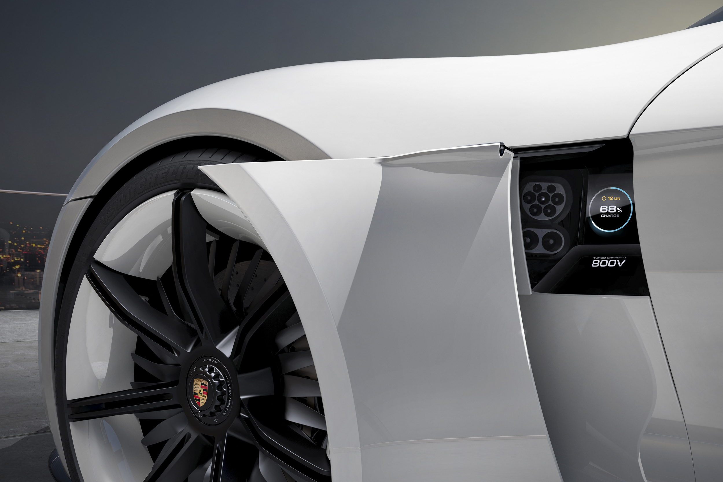 Porsche Mission E Concept, 2015