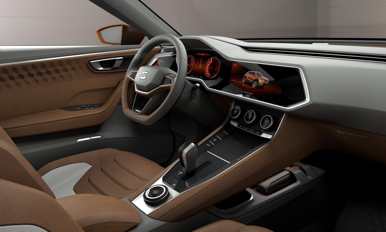 Seat 20V20 Concept, 2015 - Interior