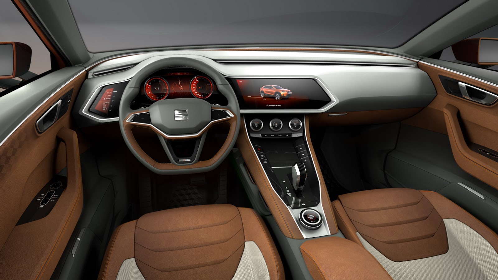 Seat 20V20 Concept, 2015 - Interior