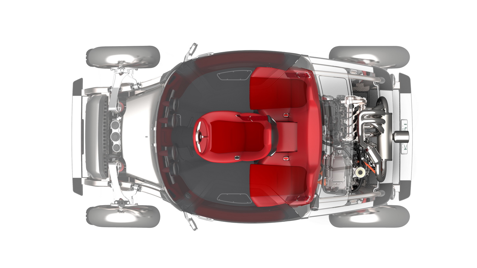 Toyota KIKAI Concept, 2015 - Layout