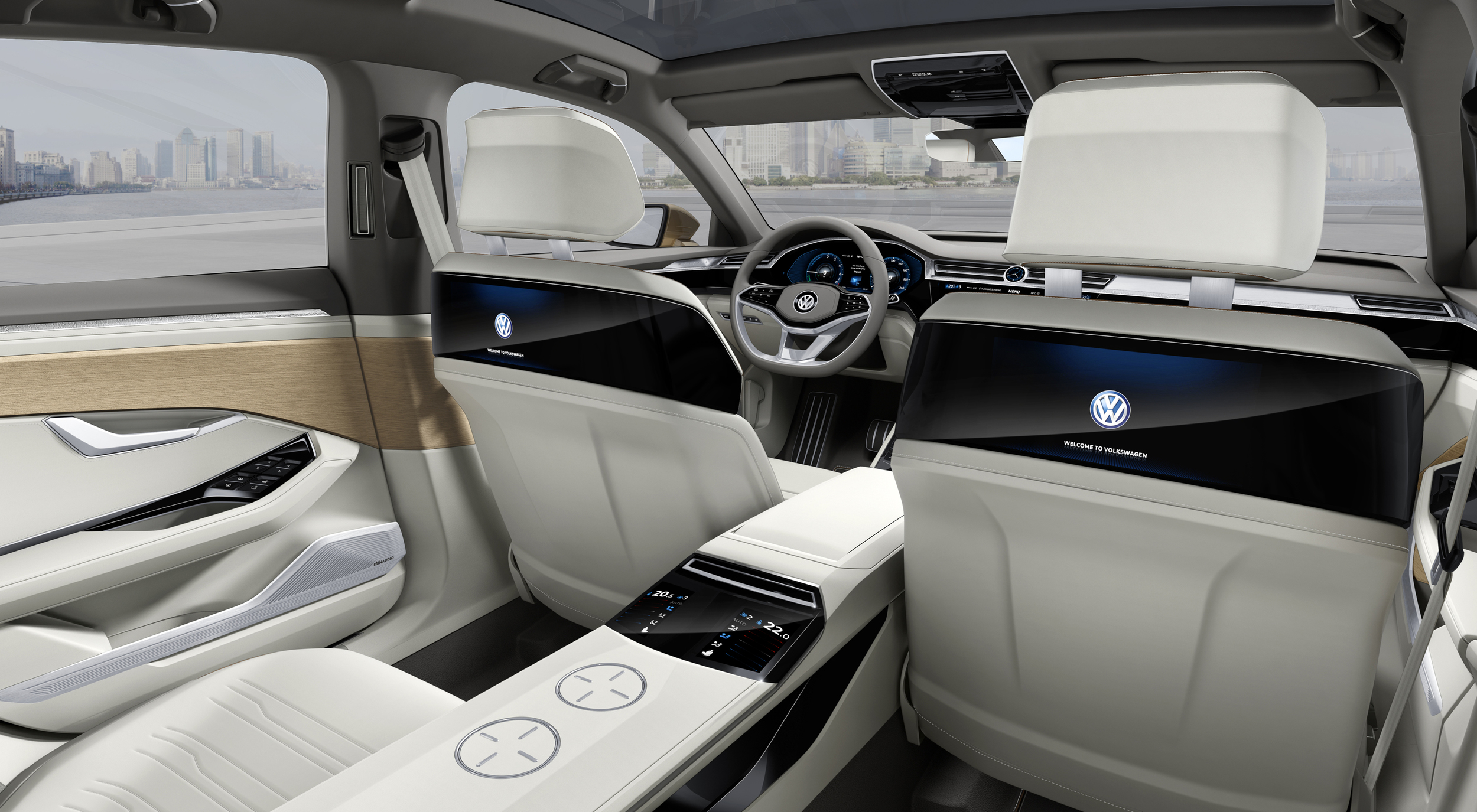 Volkswagen C Coupe GTE Concept, 2015 - Interior