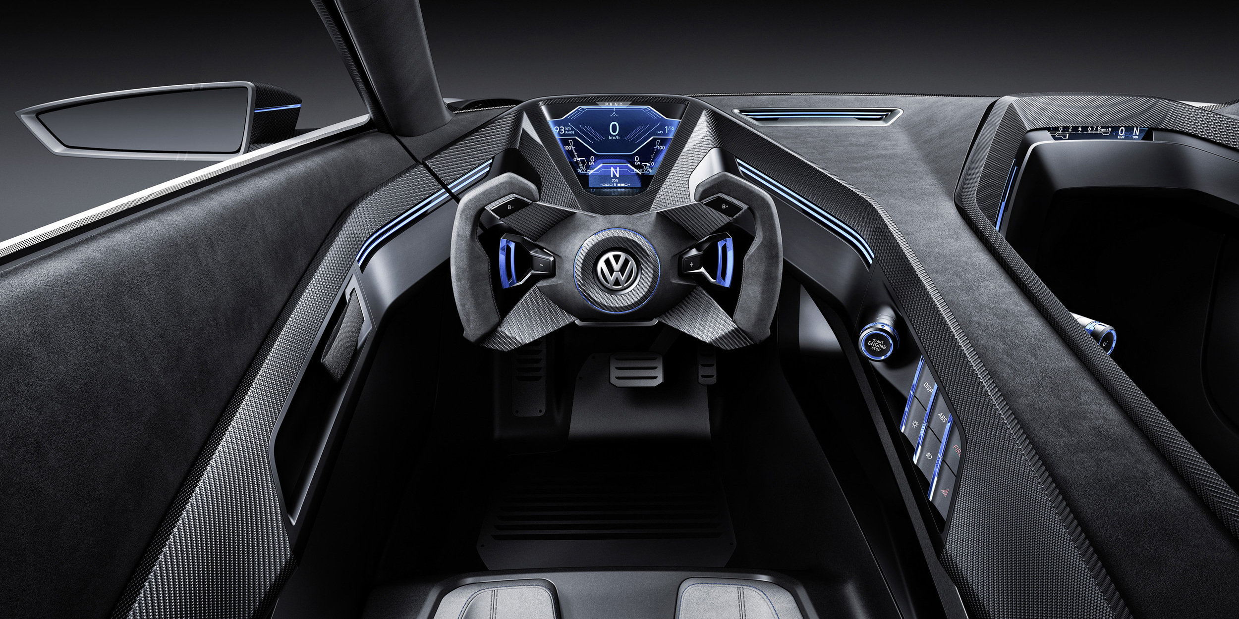 Volkswagen Golf GTE Sport Concept, 2015 - Interior