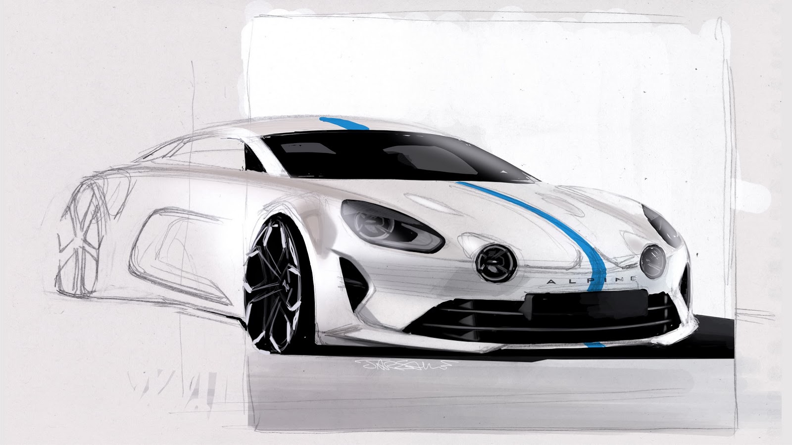 Alpine Vision Concept, 2016 - Design Skech