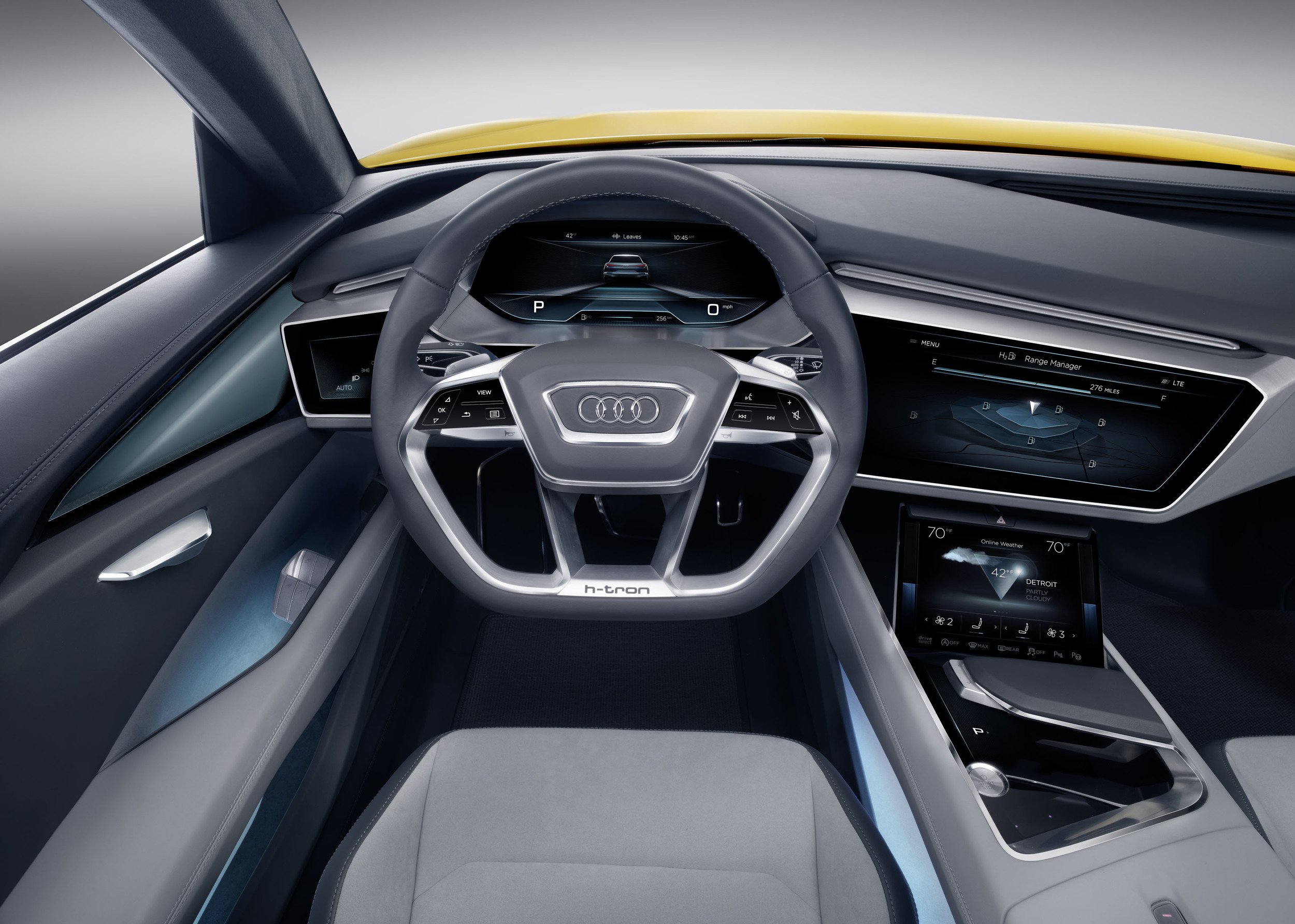 Audi H-Tron Quattro Concept, 2016 - Interior