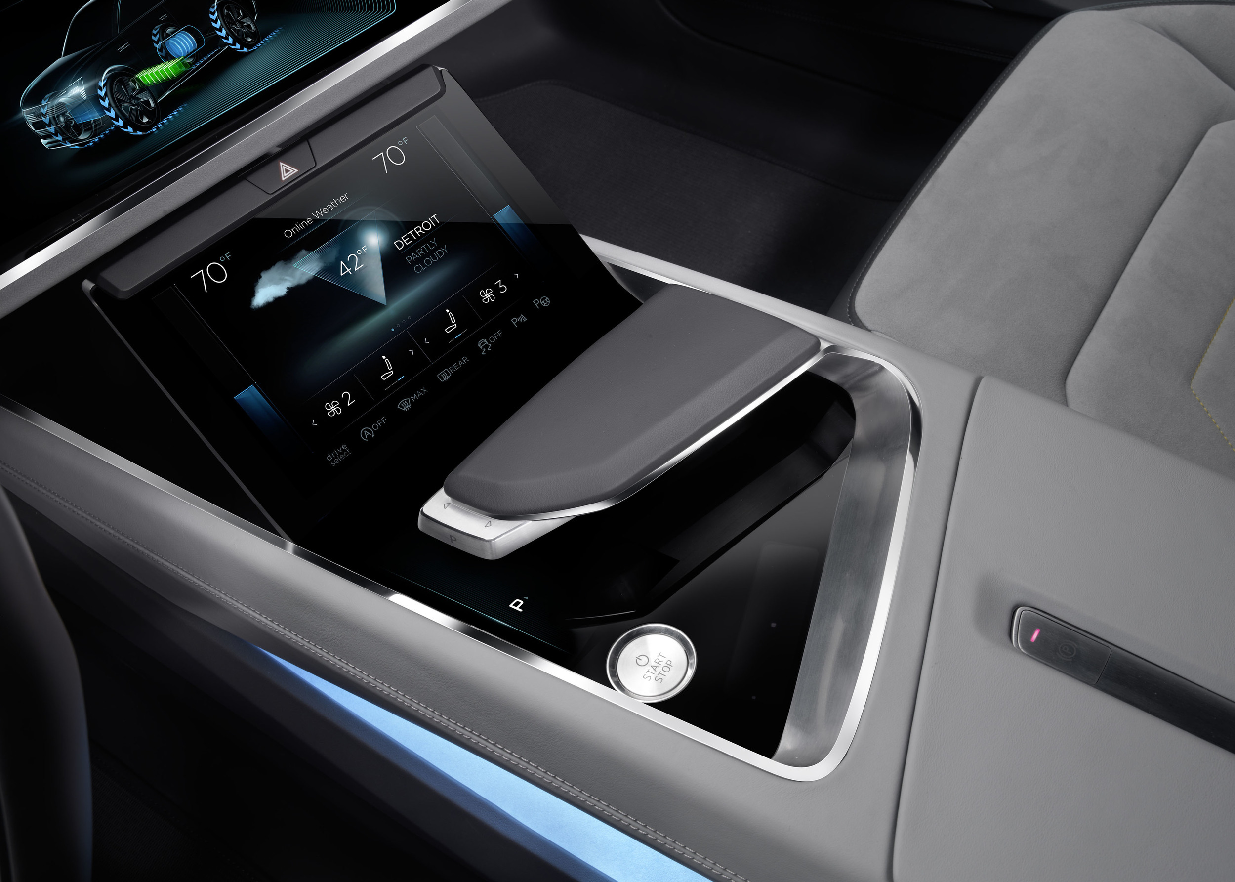 Audi H-Tron Quattro Concept, 2016 - Interior
