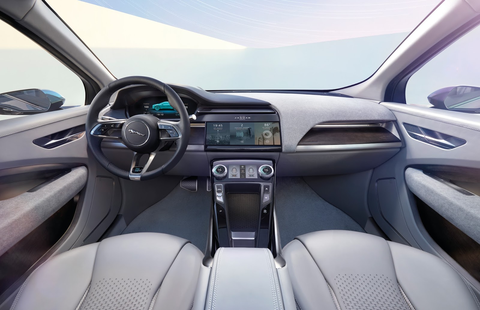Jaguar I-Pace Concept, 2016 - Interior