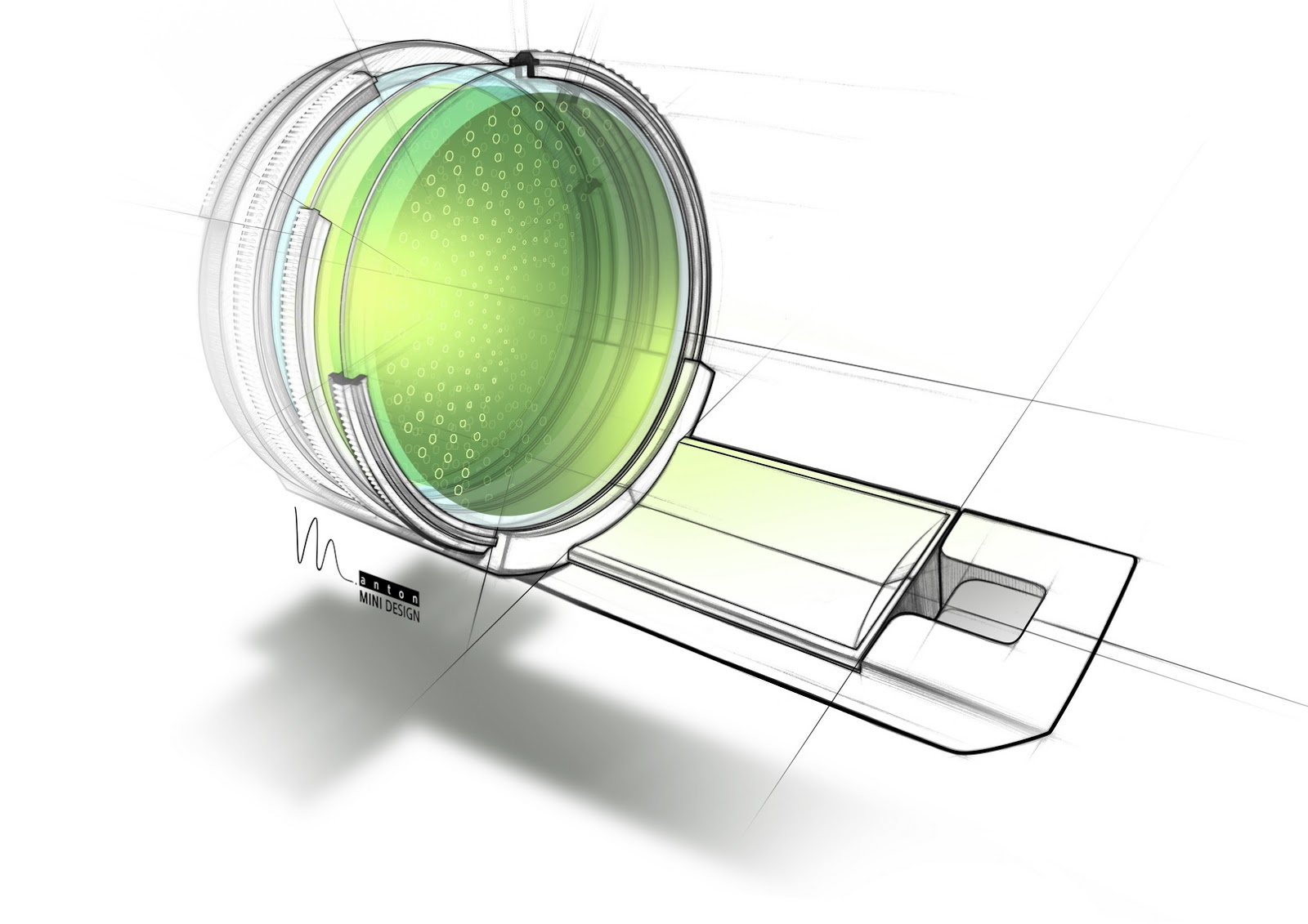 Mini Vision Next 100 Concept, 2016 - Design Sketch