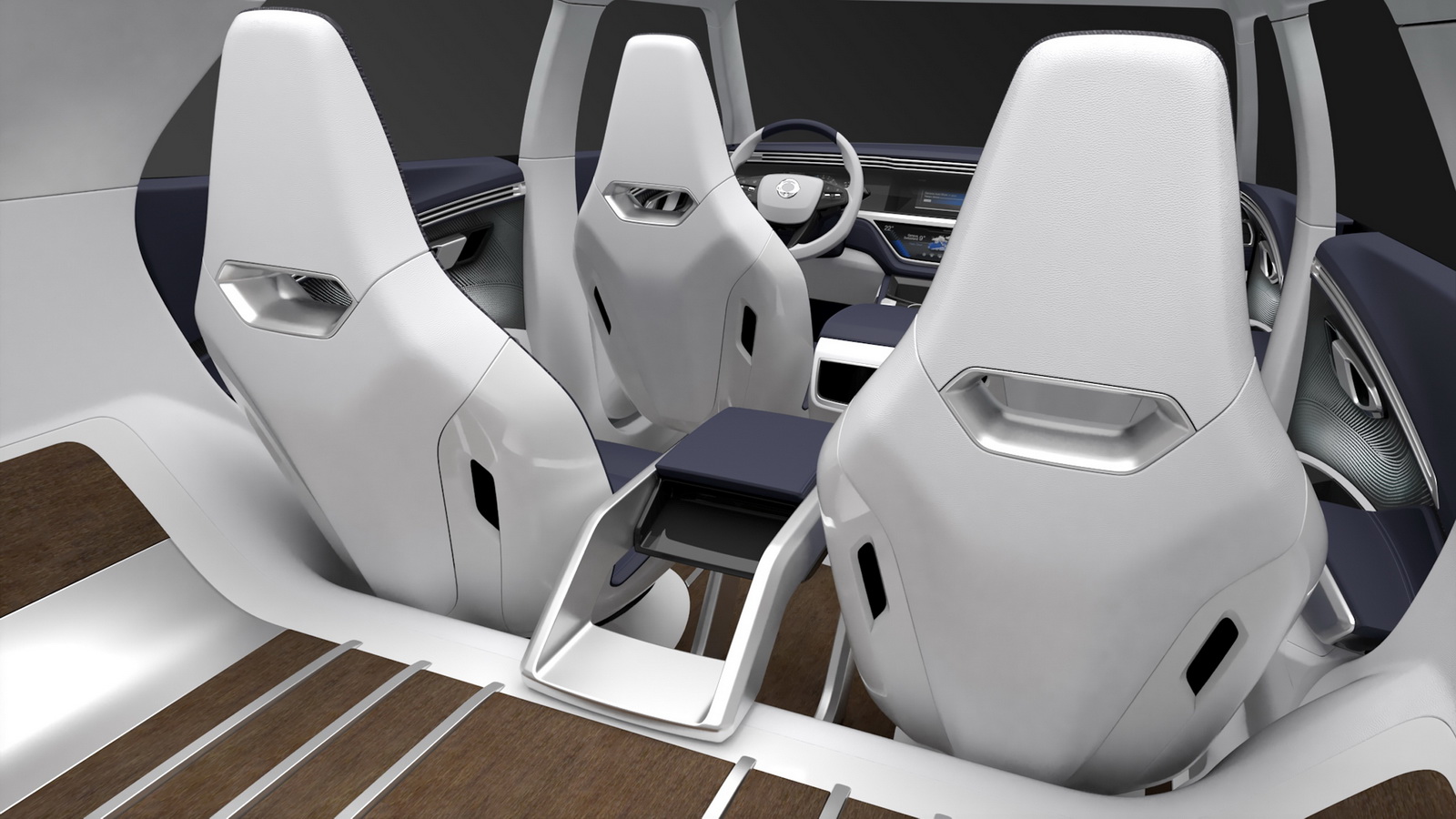 SsangYong SIV-2 Concept, 2016 - Interior