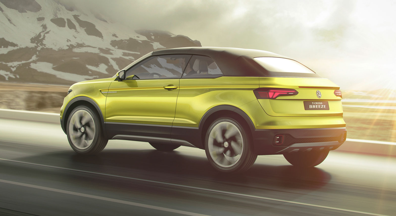 Volkswagen T-Cross Breeze Concept, 2016