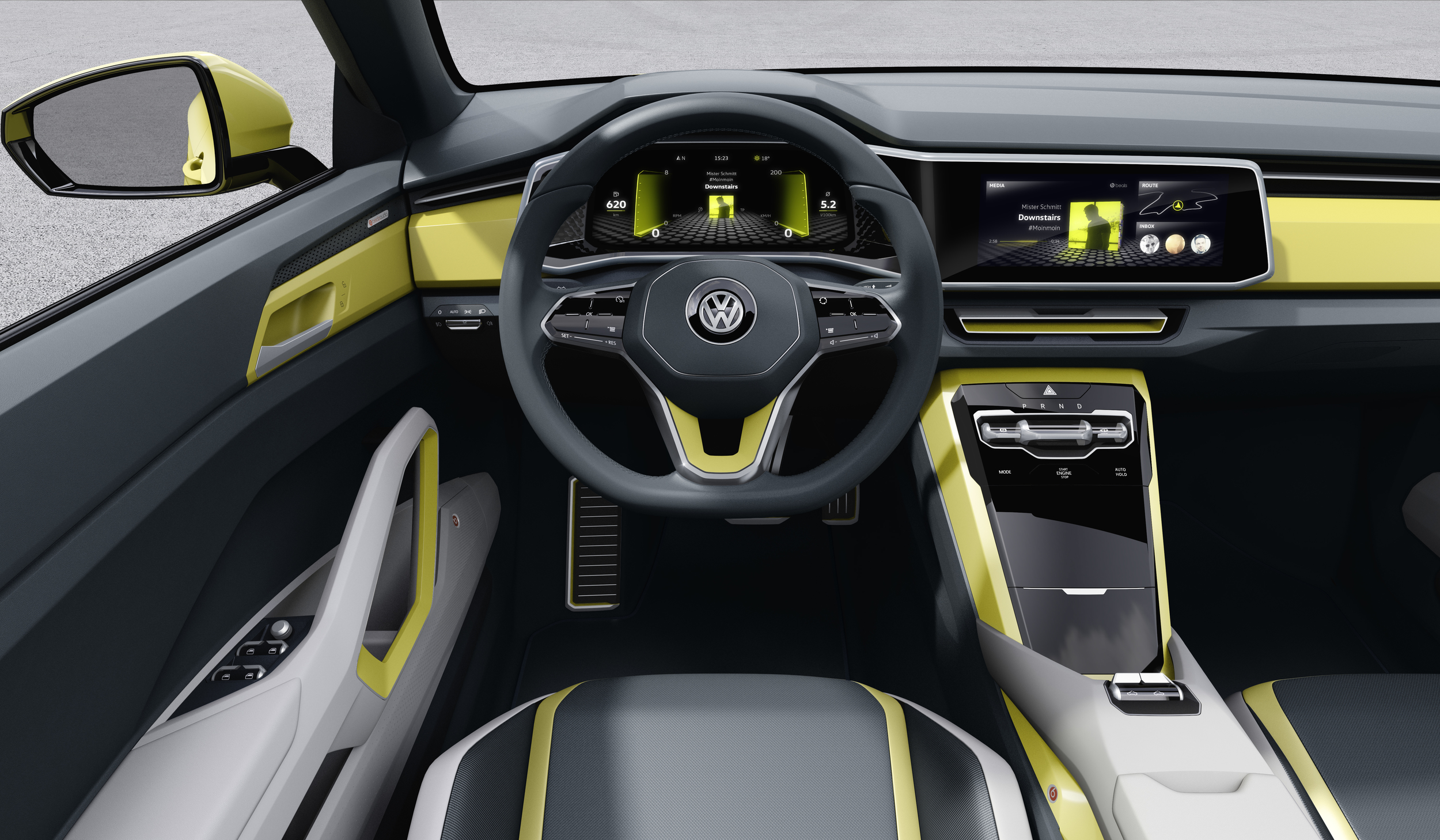 Volkswagen T-Cross Breeze Concept, 2016 - Interior