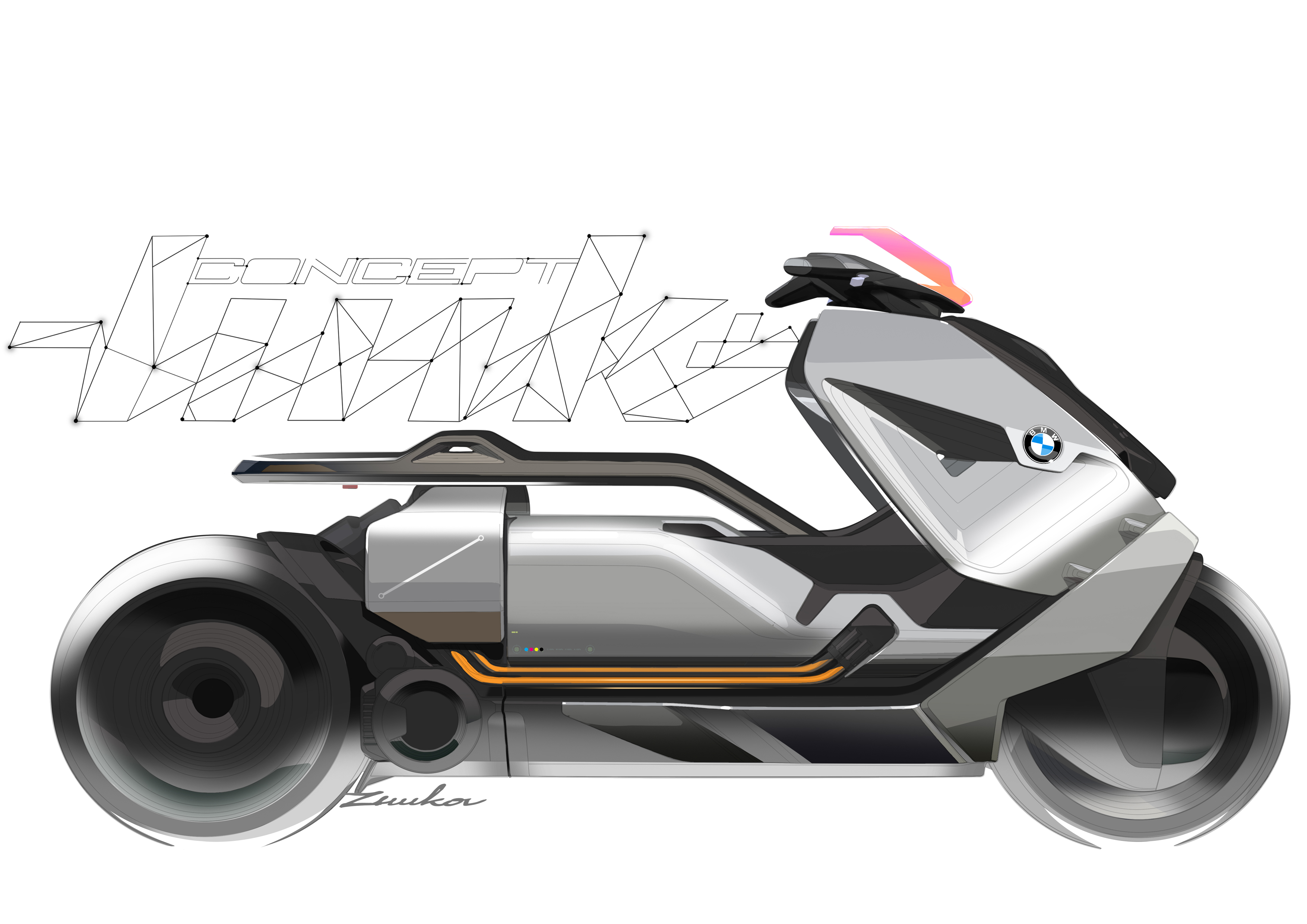 BMW Motorrad Concept Link, 2017