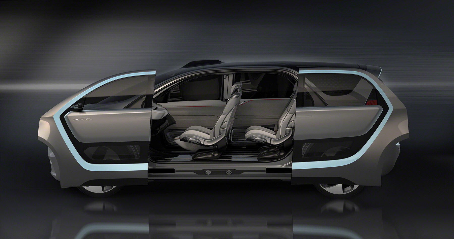 Chrysler Portal Concept, 2017 - Sliding Doors