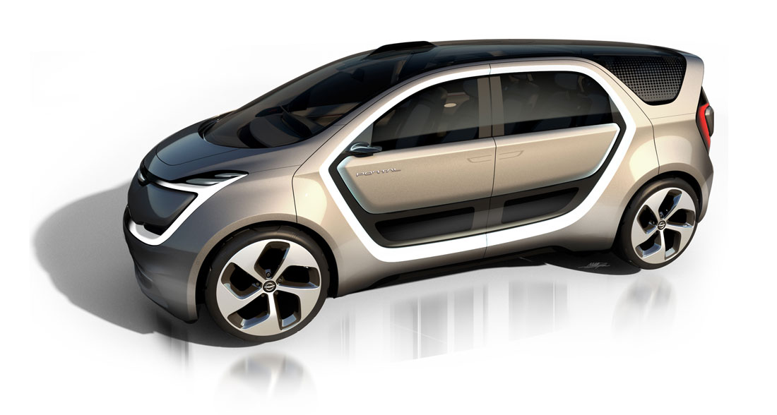 Chrysler Portal Concept, 2017 - Design Sketch