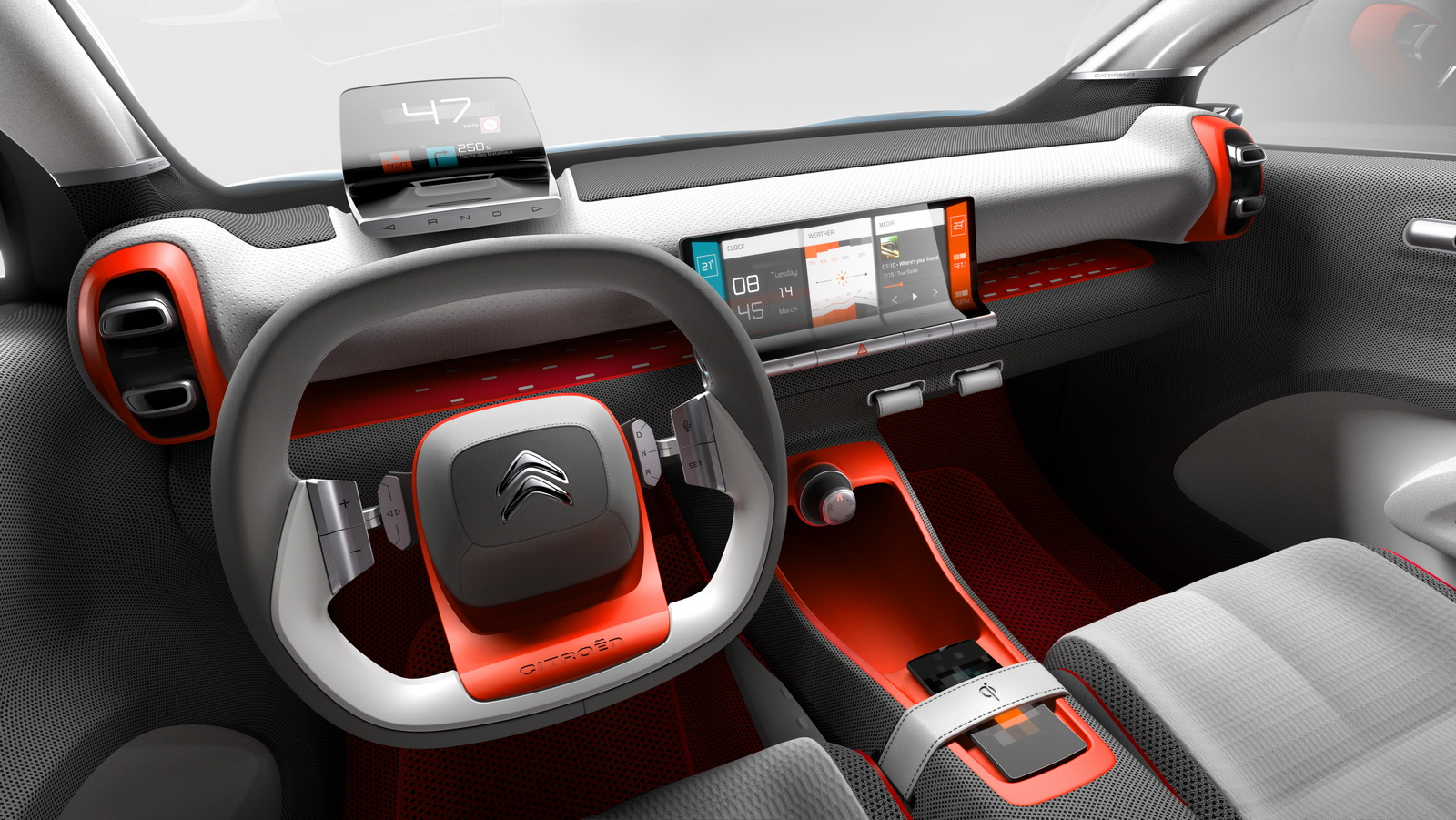 Citroen C-Aircross Concept, 2017 - Interior